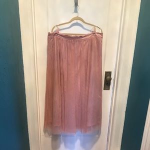 CityChic Tulle Ball Skirt -rosey pink